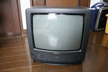PAL方式 VHSビデオデッキ TV付 ( SHARP VH-3700H) 修理作業メモ